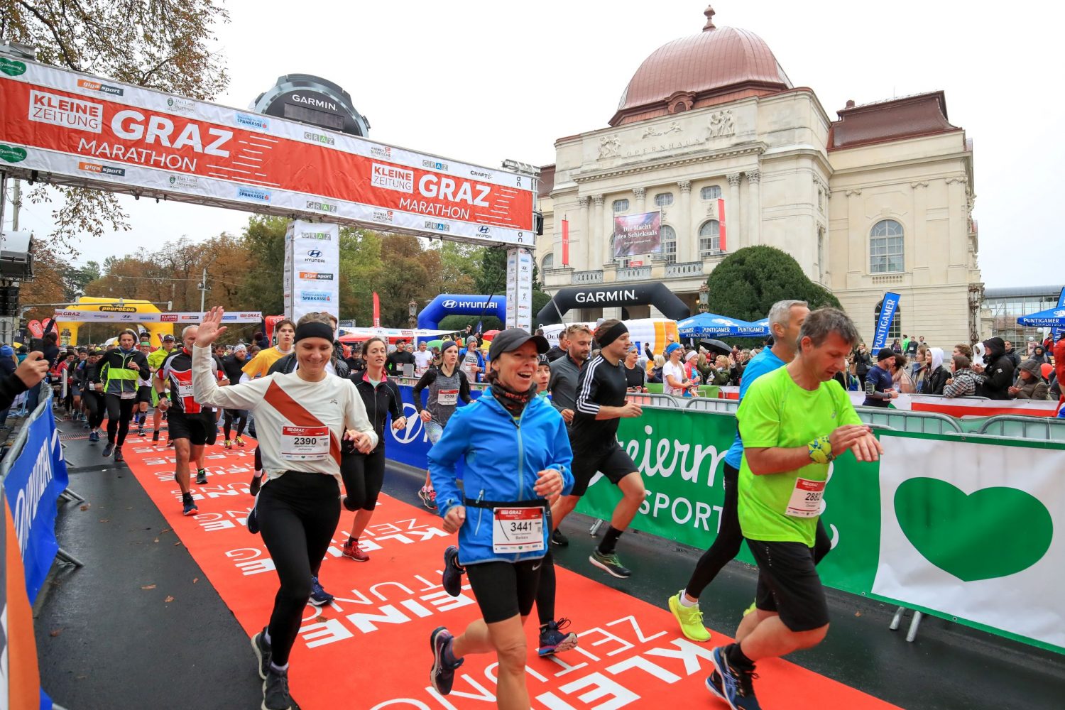 Neuer Streckenrekord beim Graz Marathon Graz Marathon