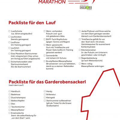 Packliste